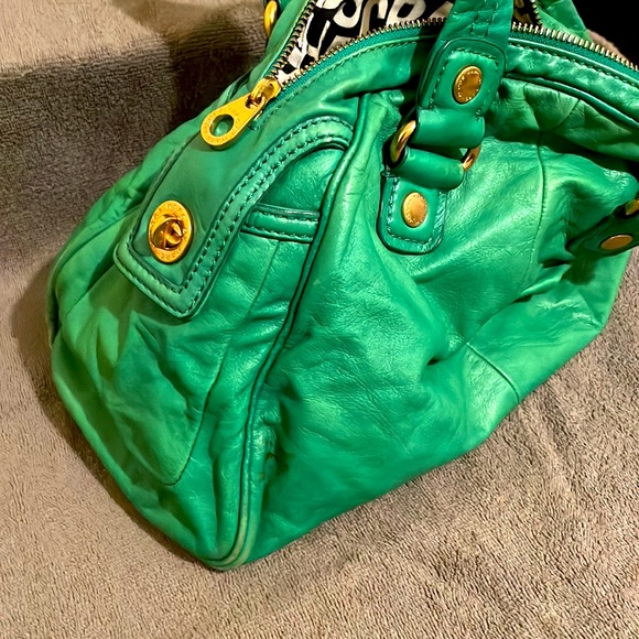 Cool green leather Marc Jacobs handbag - Picture 6 of 6